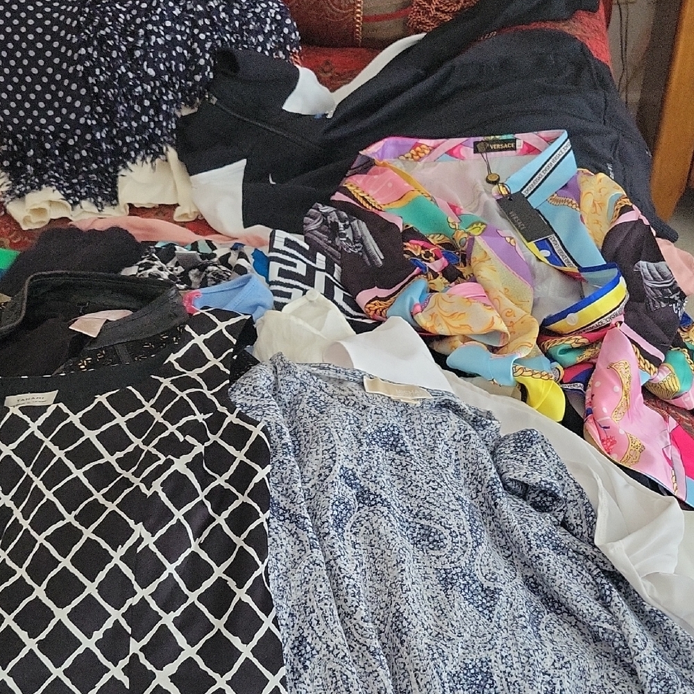 Variety of Designer Clothes, Shoes, Purses, and Other Clothing